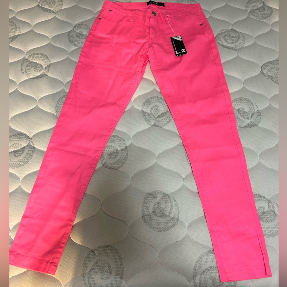 Hot Pink Jeans size 7/8